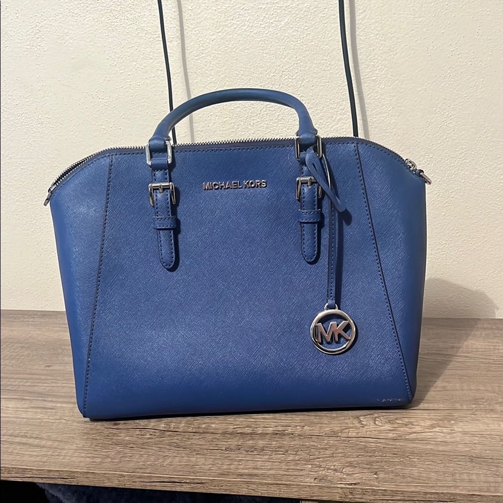 Michael Kors Blue Handbag